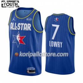 Toronto Raptors Kyle Lowry 7 2020 All-Star Jordan Brand Sininen Lasten Pelipaidat Swingman